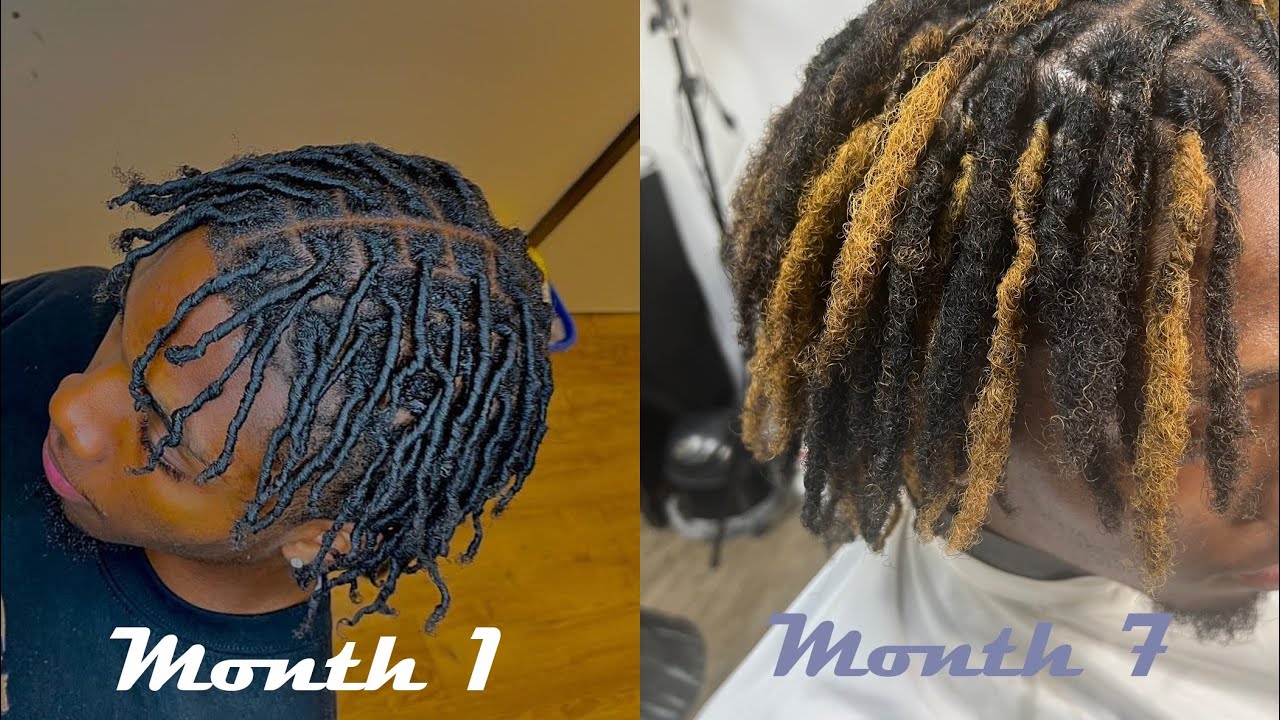 7 MONTH LOC JOURNEY | Frizz, Budding | COMB COIL STARTER LOCS