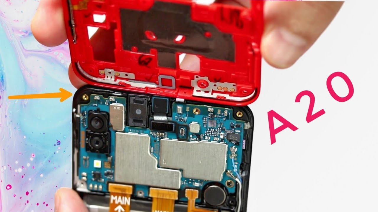 تفكيك جلاكسى اية 20 ( A20 Teardown)