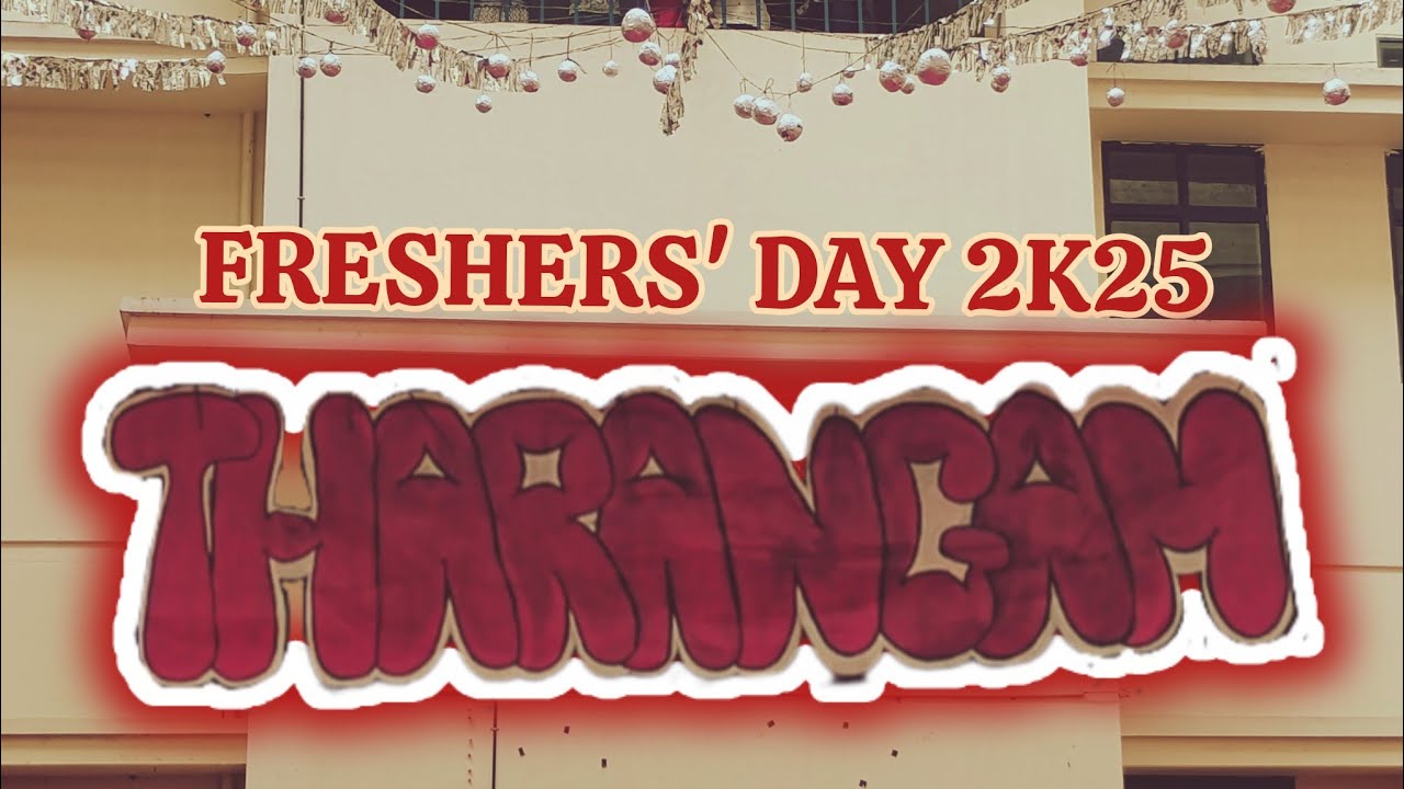 ✨ THARANGAM 2K25 ✨ at LBSITW | FRESHERS' DAY PARTY | Amy Shoodypoody 