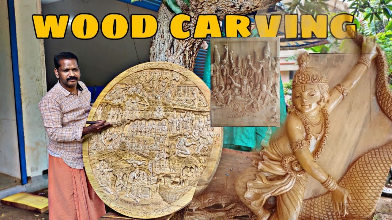 Wood Carving Kerala Thrissur