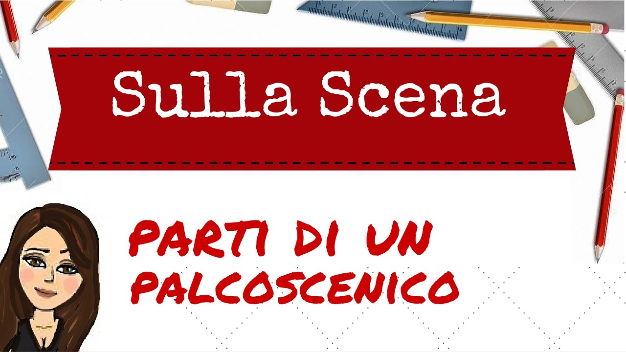 le parti principali di un palcoscenico