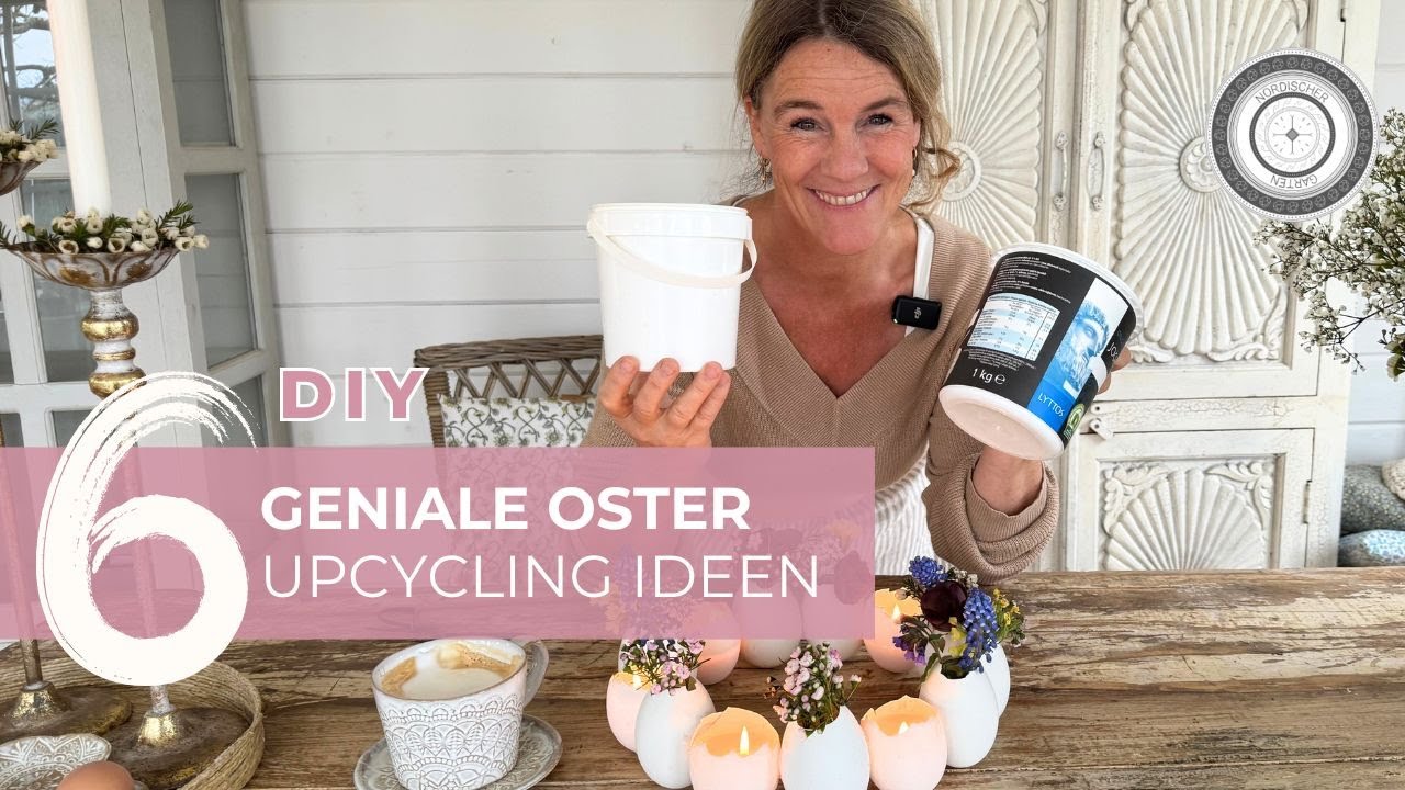 DIY - AUS JOGHURTBECHER wird.....Teil1