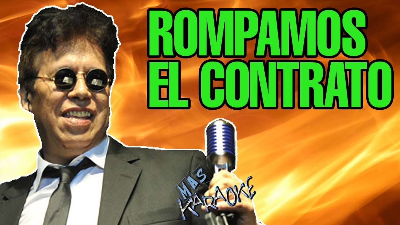 ROMPAMOS EL CONTRATO Chebere / Karaoke Con Letra