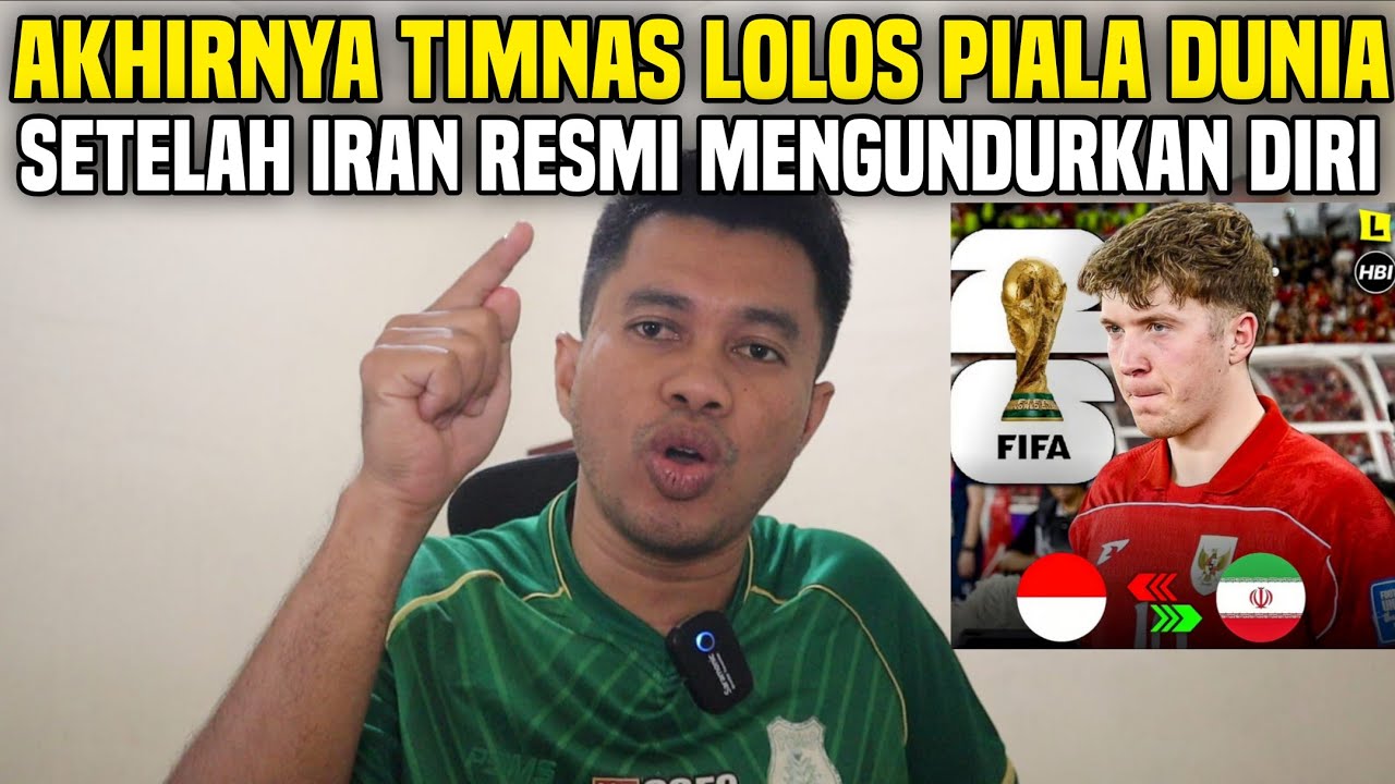 IRAN MENGUNDURKAN DIRI TIMNAS BUKA PELUANG TAMPIL DI PIALA DUNIA‼️BEGINI SKENARIONYA