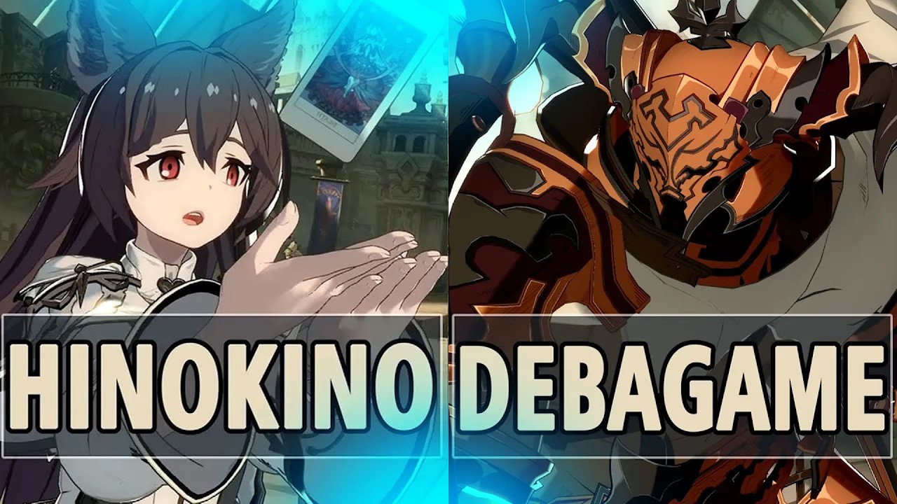 GBVSR:🔥hinokino (Nier) Vs debagame (Vaseraga)🔥| High Level Gameplay.