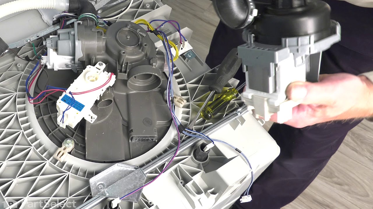 Whirlpool Dishwasher Repair – How to Replace the Pump (Whirlpool # W11032770)