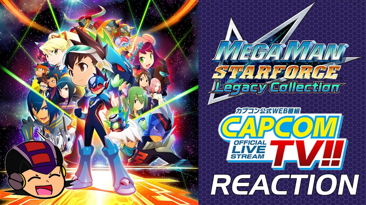 Live React: Mega Man Star Force Legacy Collection New Gameplay from Capcom TV