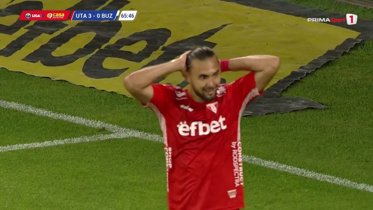 REZUMAT: UTA Arad - Gloria Buzău 5-1. 