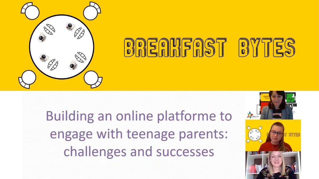Building an online platform to engage with teenage parents | Breakfast Byte 1
