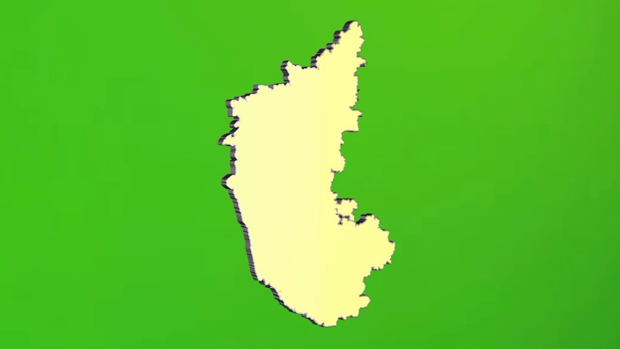 KARANATAKA MAP ll Green Screen ll Use Full YouTuber Vedio Editor Tutorial ll #22 Vedio 2021 ✅ 💯🌍👑🌏