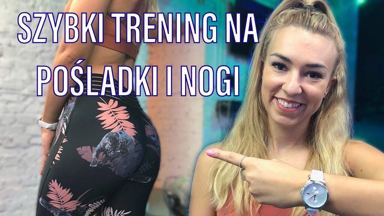 Szybki trening na pośladki i nogi.Trenuj ze mną!  [Fit Kobietka]