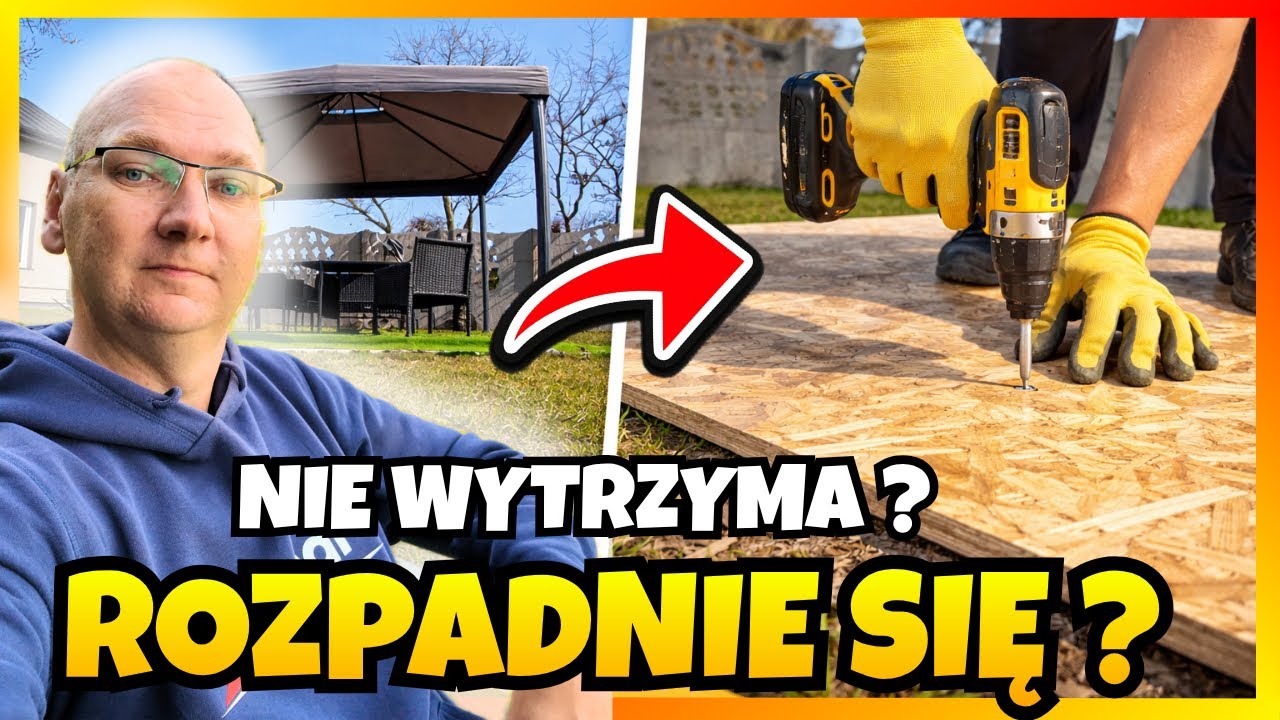 Zrobiłem taras z OSB&hellip; to był błąd?