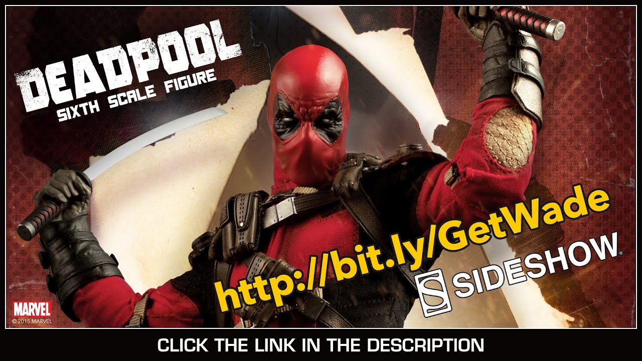 Marvel Comics Sideshow Collectibles Deadpool 1/6 Scale Action Figure Exclusive Review