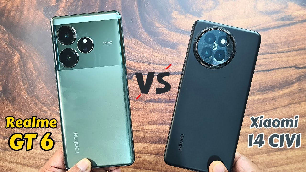 *UPDATED* | Realme GT 6 vs Xiaomi 14 CIVI Speed Test🔥
