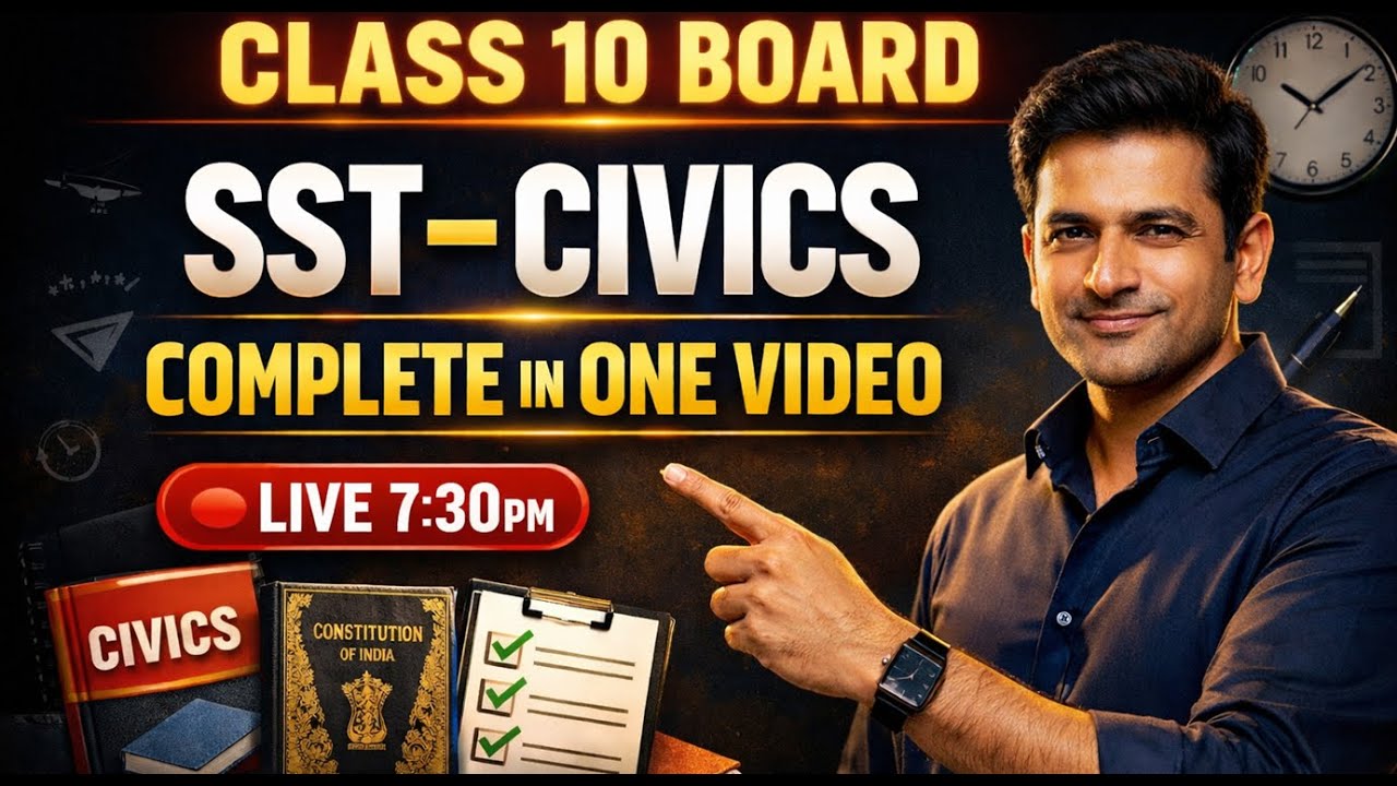 Class 10th sst marathon Civics in Single Video by | Karan Sir | Aura Academy |
