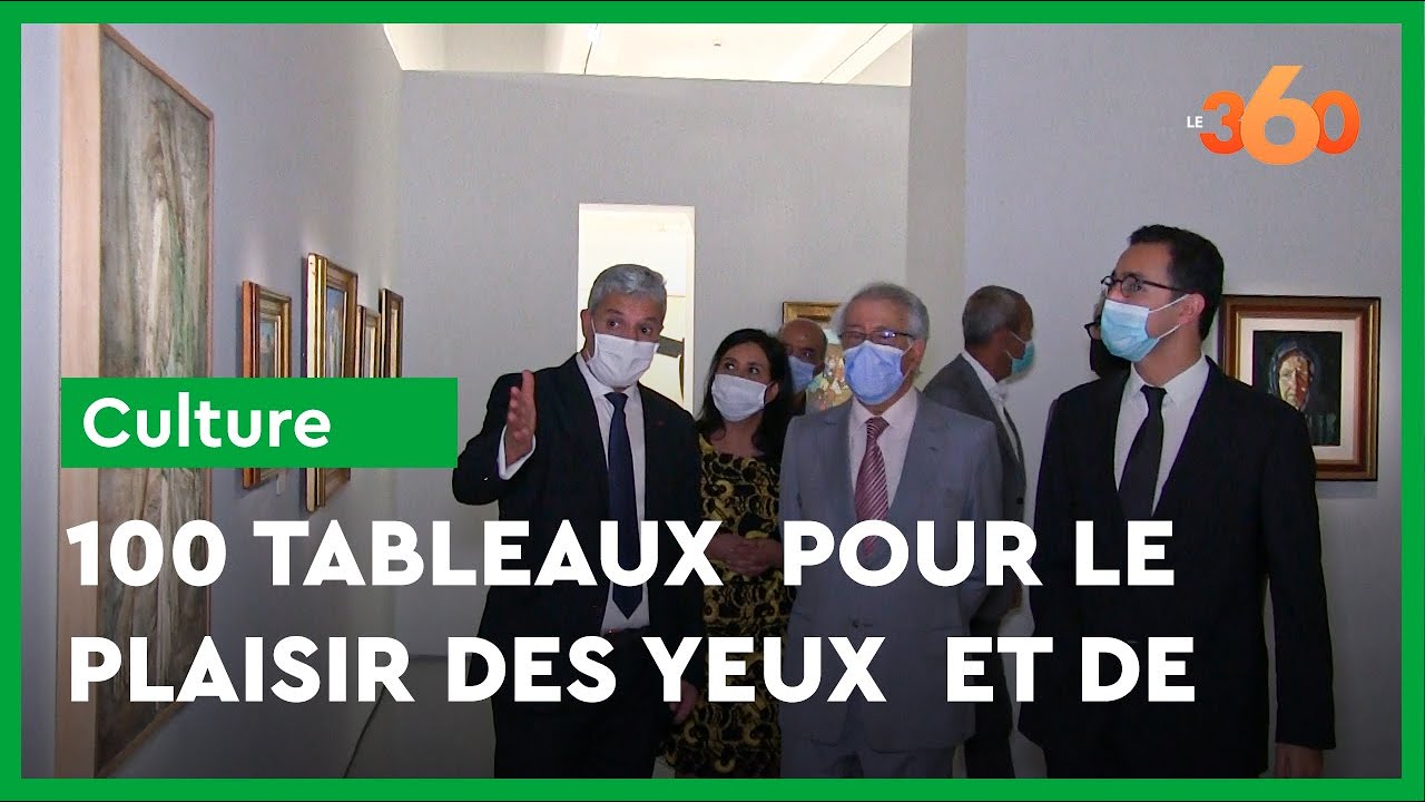 Inauguration officielle de la rétrospective de la peinture marocaine