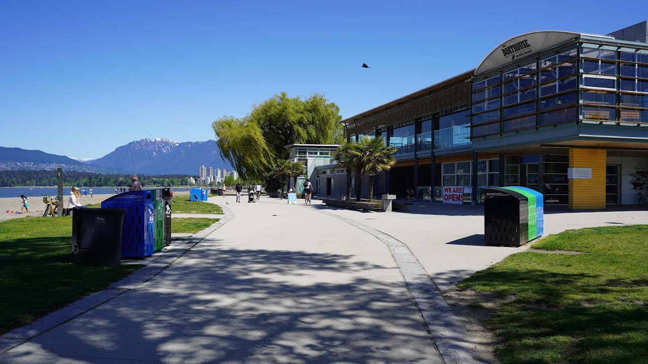 Kitsilano, Vancouver, BC - Full Walking Tour in 4K (UHD)