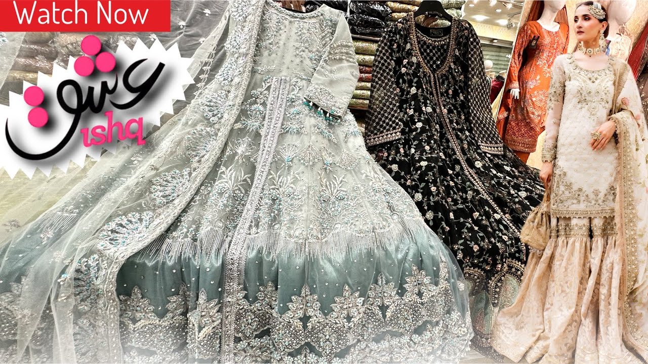 IDEAL BOUTIQUE RAWALPINDI Presents Maria B Sana Safinaz Ishq Collection| Stitched Party Wear Dresses
