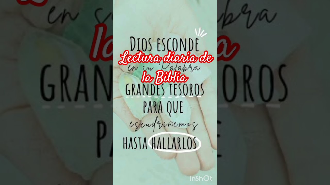 lectura diaria de la Biblia