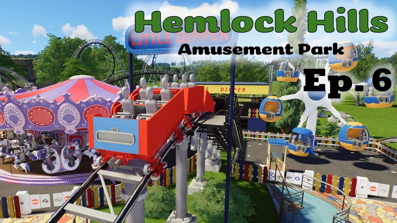 Kiddieland и Custom Little Dipper Coaster! | Hemlock Hills, эпизод 6 | Planet Coaster 2