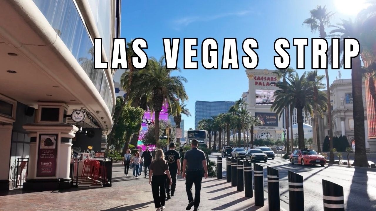 Las Vegas Strip Walking Tour Afternoon In Early February 2026