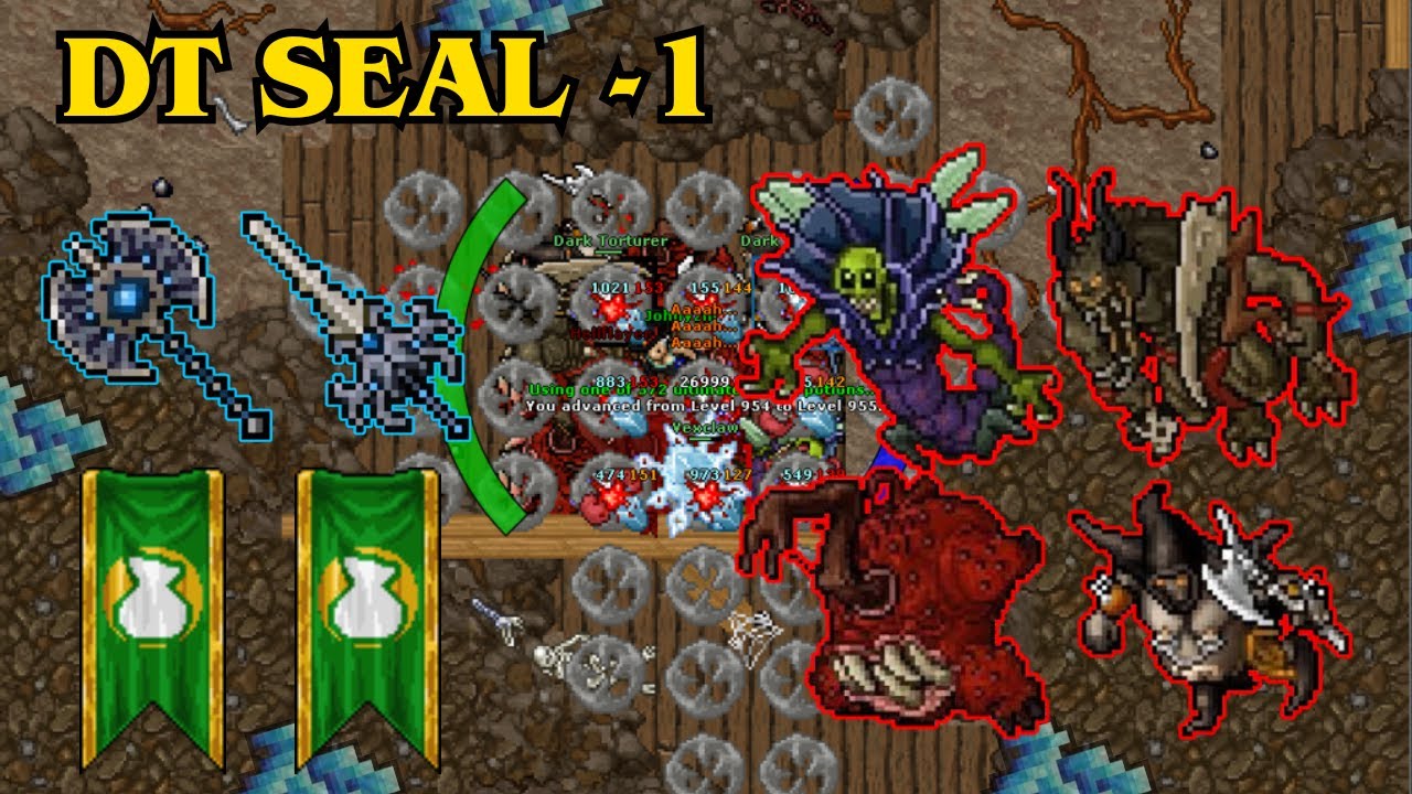 [TIBIA] EK 955 | DT SEAL -1 | 6.6KK/H RAW + 2.1KK PROFIT