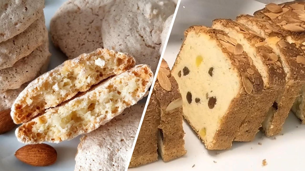 2 простых рецепта вкусной выпечки на белках / 2 recipes for baking with egg whites