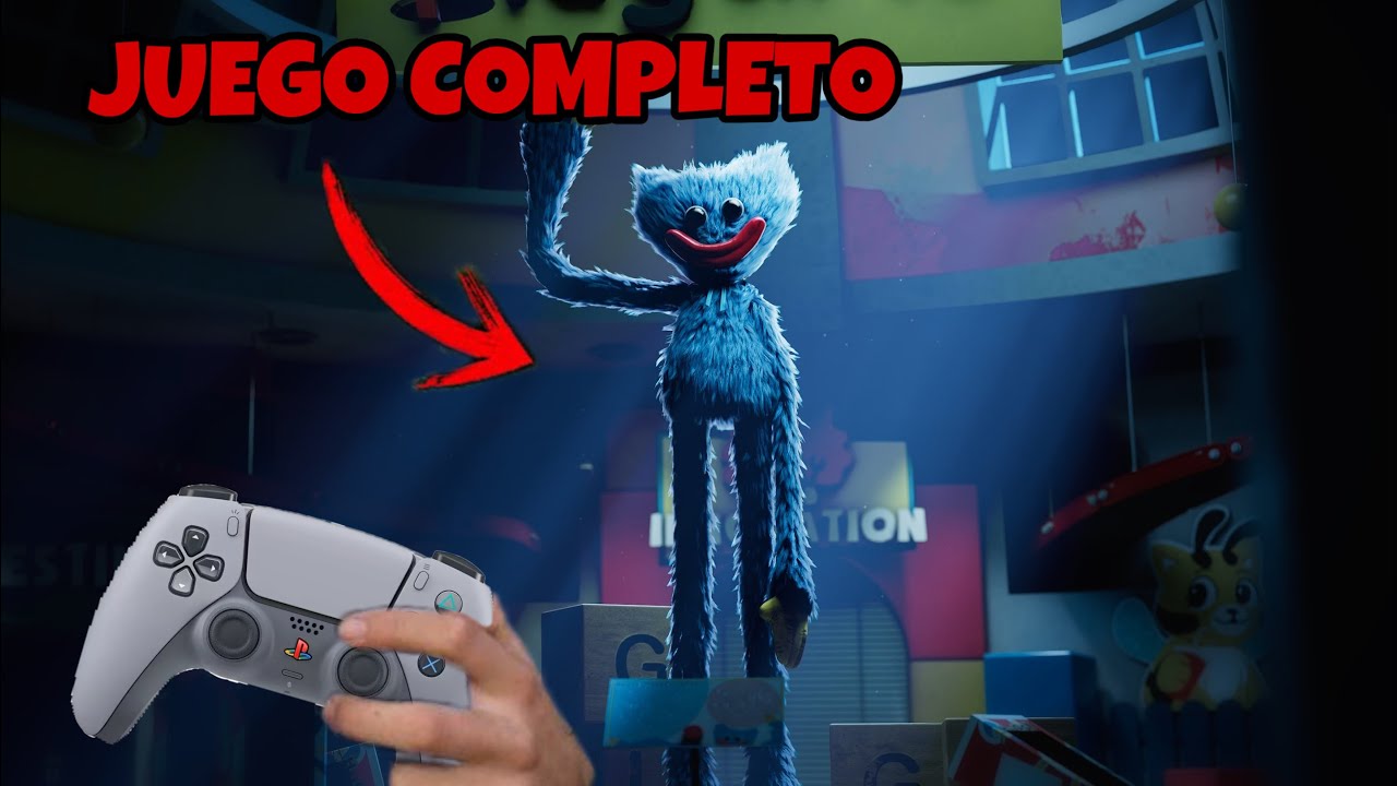 ESCAPANDO DE HUGGY 🔵😦| Poppy Playtime 1