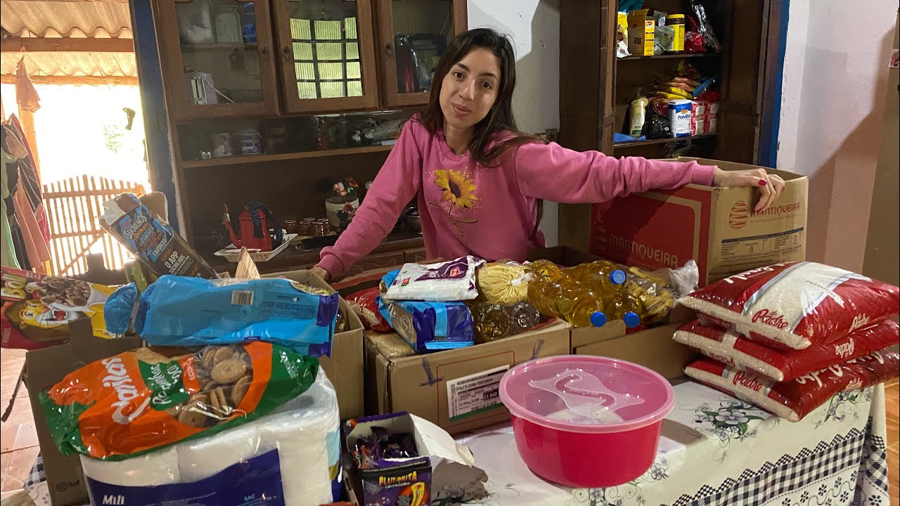 ORGANIZANDO NOSSAS COMPRAS ! *estou passando mal*