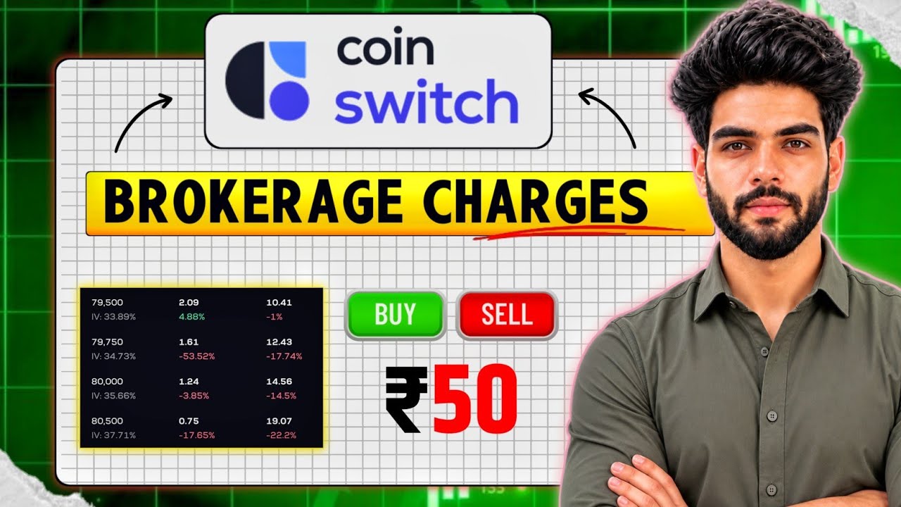 Coinswitch Brokerage Charges || Coinswitch fees & charges 2026
