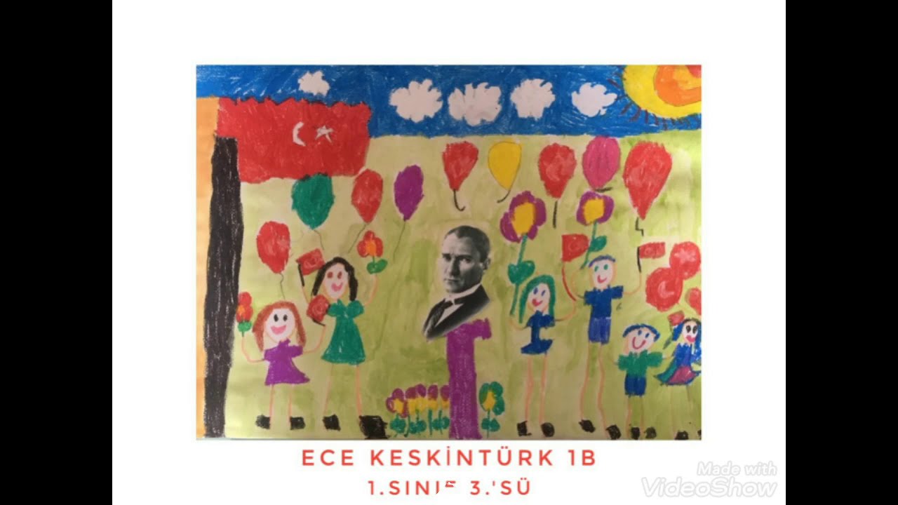 29 Ekim Cumhuriyet Coşkusu Resim Yarışması