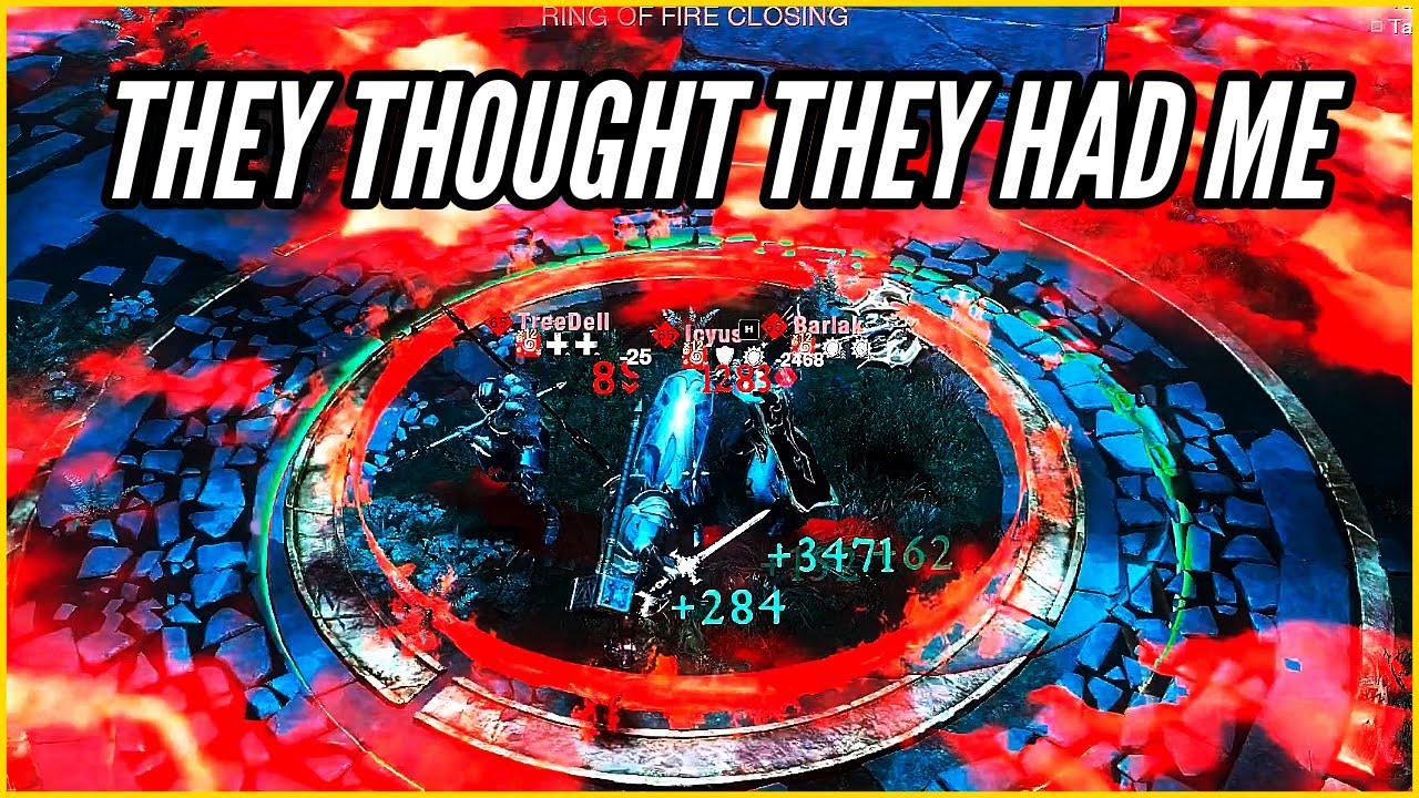 New World - Omni Tank | 1v3 Clutch Vs Healer & 2 Melee 