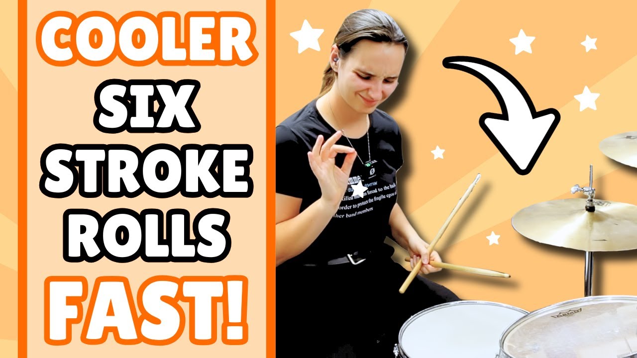 Cooler Six Stroke Rolls in 2 Minutes! 🔥🥁