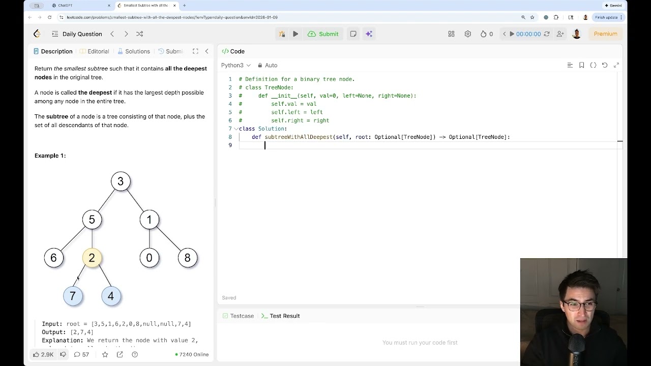 LeetCode Everyday Until I Pass The Final Tech Interview - LeetCode 865