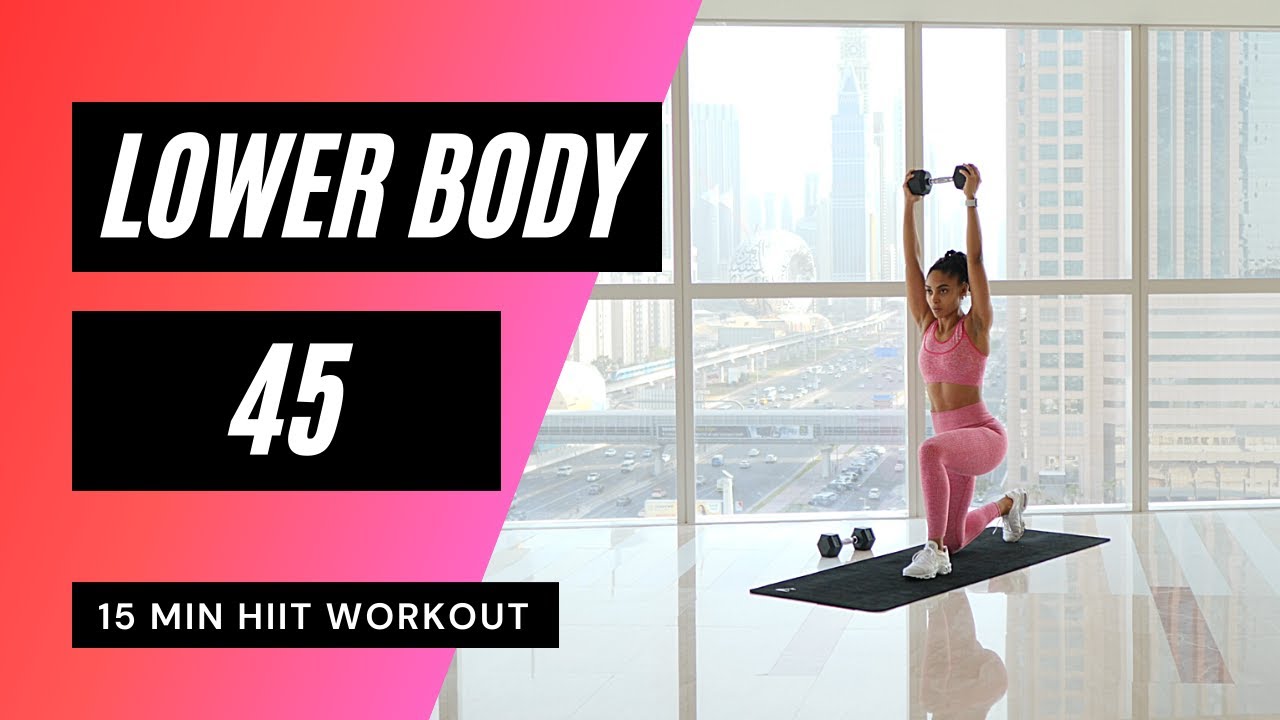 16 minute Leg Workout at home // HIIT | MrandMrsMuscle