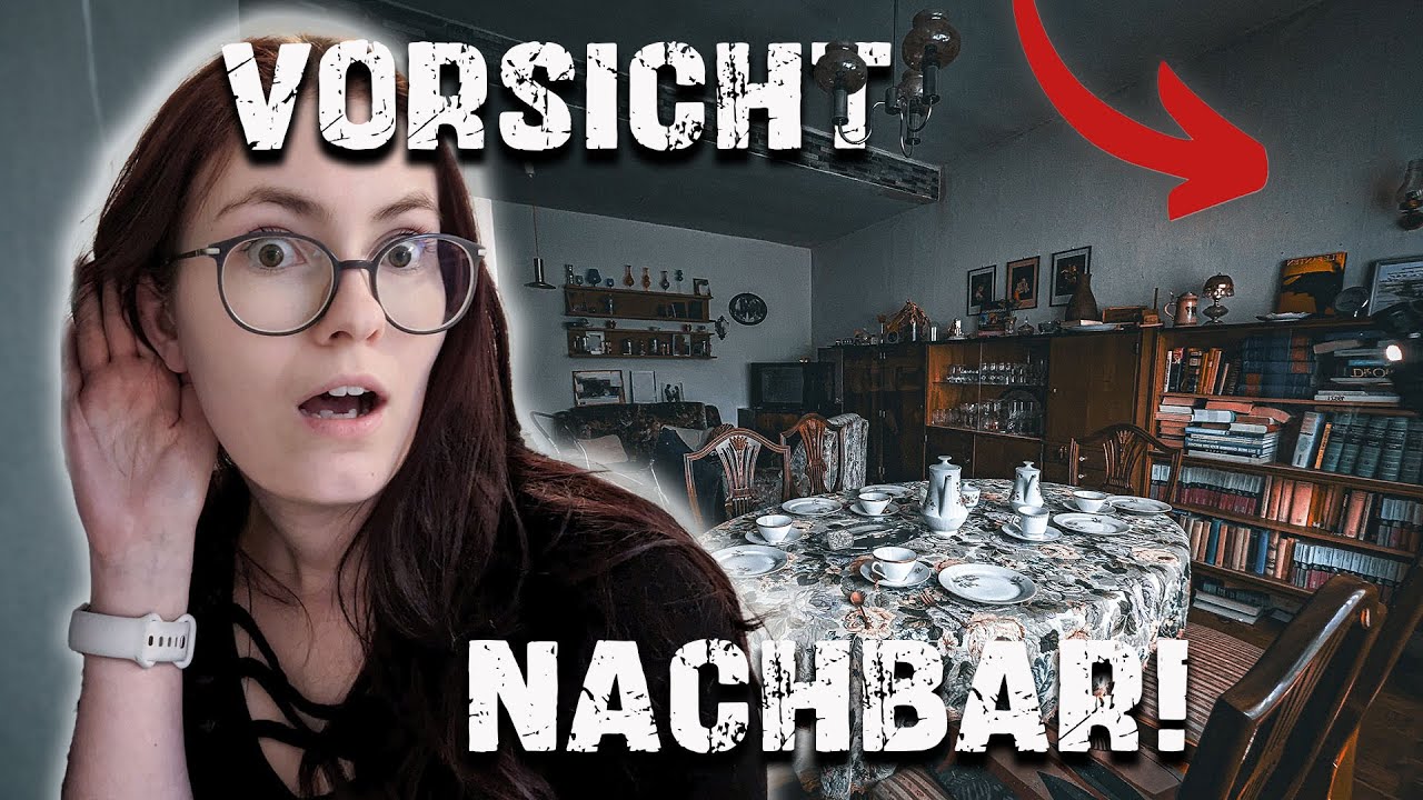Man HÖRT den NACHBARN DURCH die WAND! 🫣 ZEITKAPSEL mitten im WOHNGEBIET! Lost Places