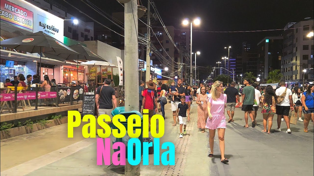 Passeio na Orla - João Pessoa - Brasil