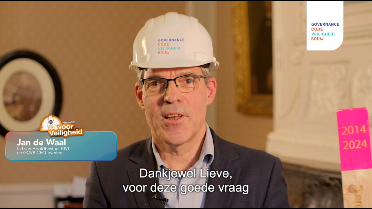 GCVB Video-estafette 'Samen sterk voor Veiligheid' - Jan de Waal