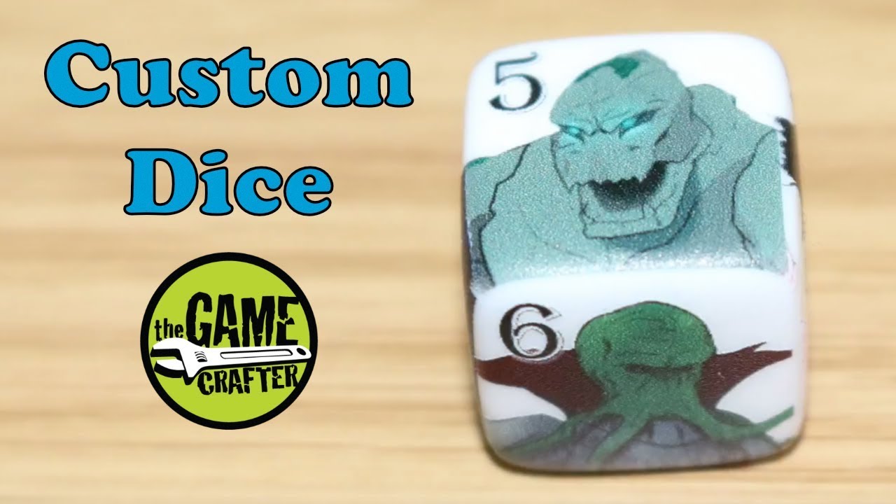 Custom Venkfee D6 Dice from The Game Crafter