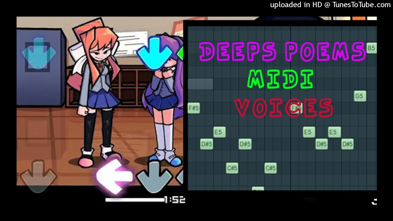 Deep Poems FNF: Hotline 024. But I Made a Midi (Download)