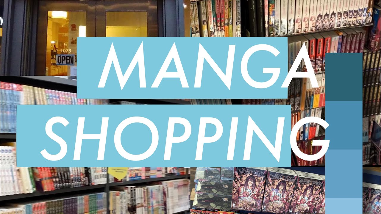 Manga Shopping with me in NYC !!