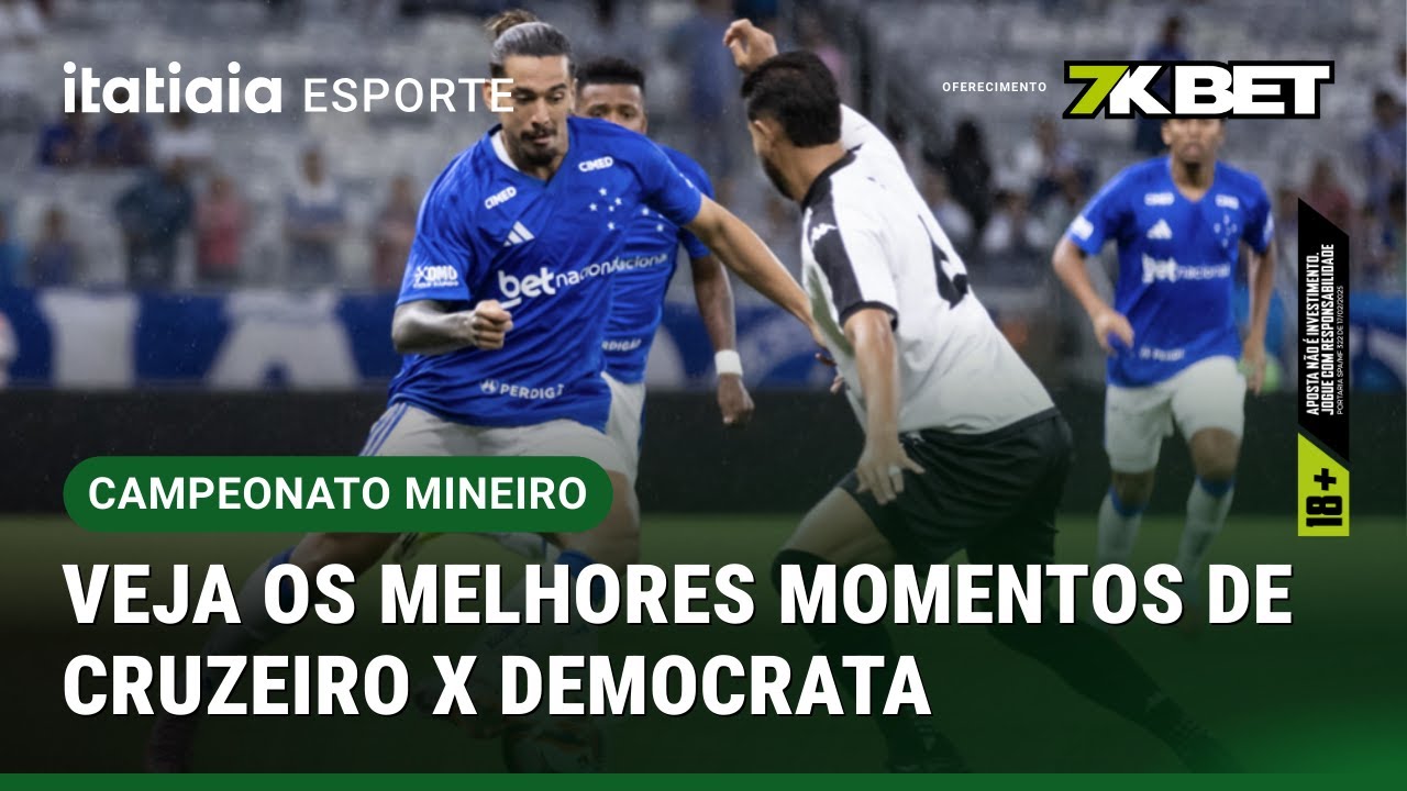 ASSISTA AOS MELHORES MOMENTOS DE CRUZEIRO 0 X 1 DEMOCRATA-GV