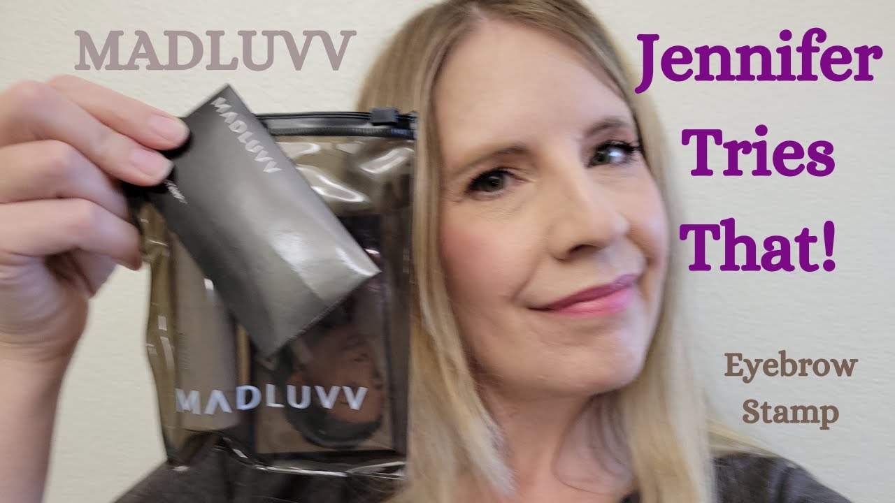 Jennifer Tries That! Madluvv Eyebrow Stamp