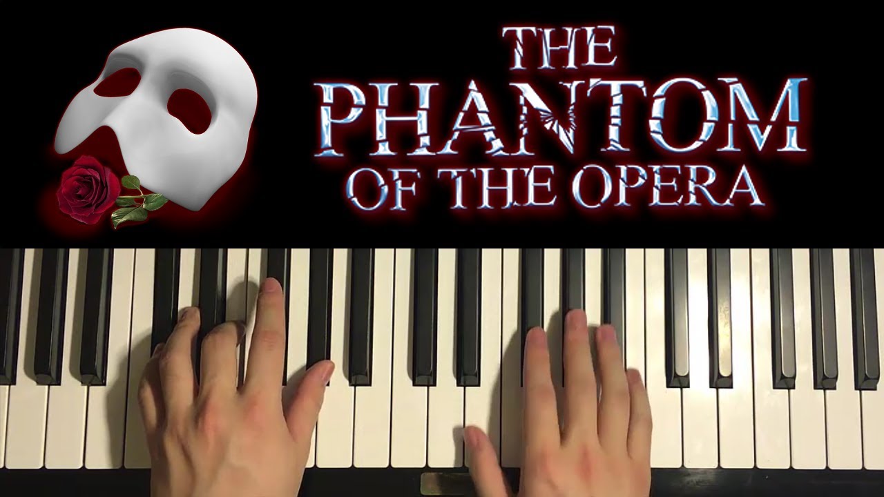 How To Play - The Phantom Of The Opera - Theme Song (Piano Tutorial Lesson)
