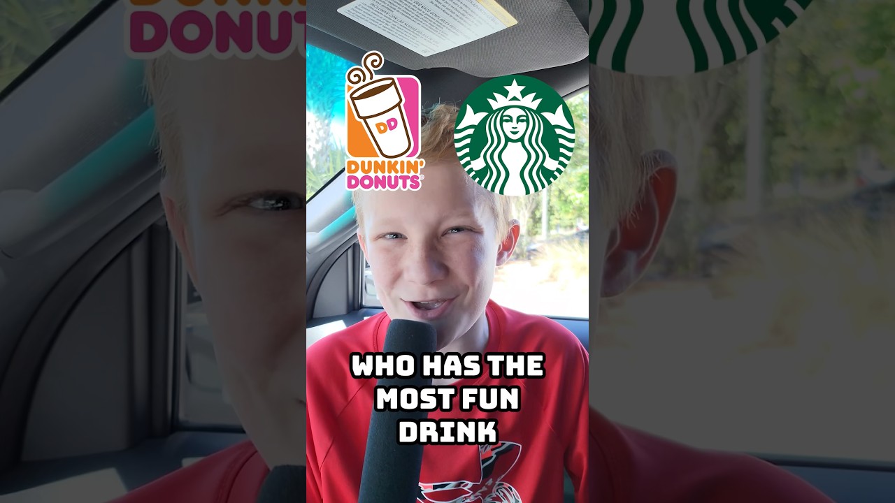 Battle of the Beverages: Dunkin Donuts vs Starbucks🍹🤪