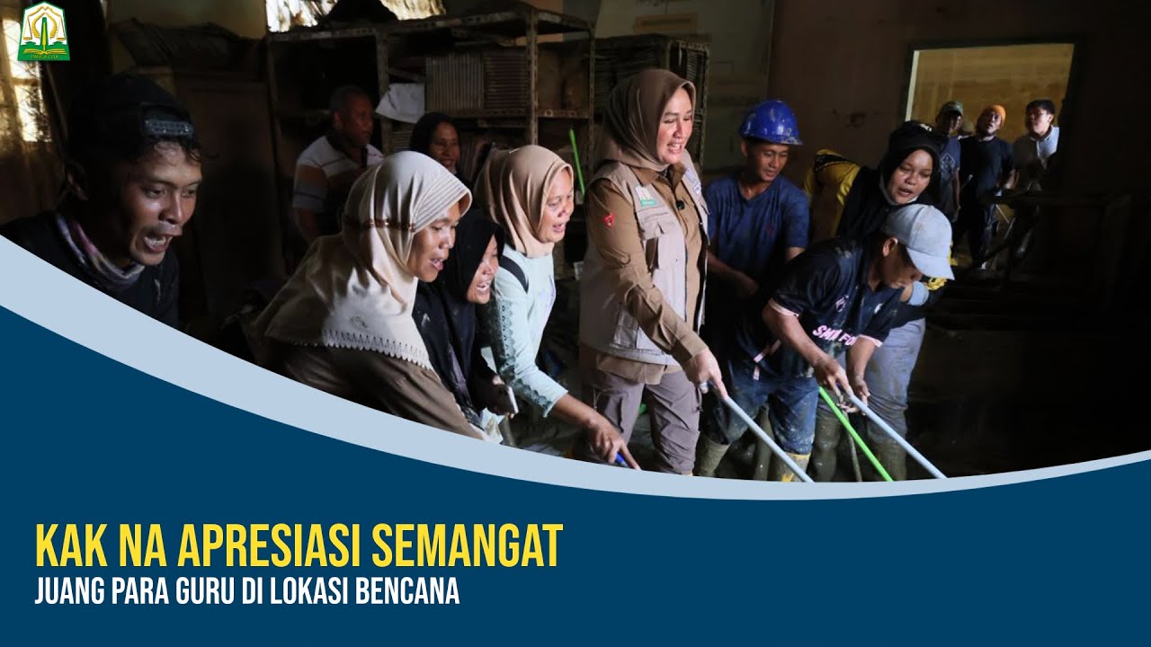 Kak Na Apresiasi Semangat Juang Para Guru di Lokasi Bencana