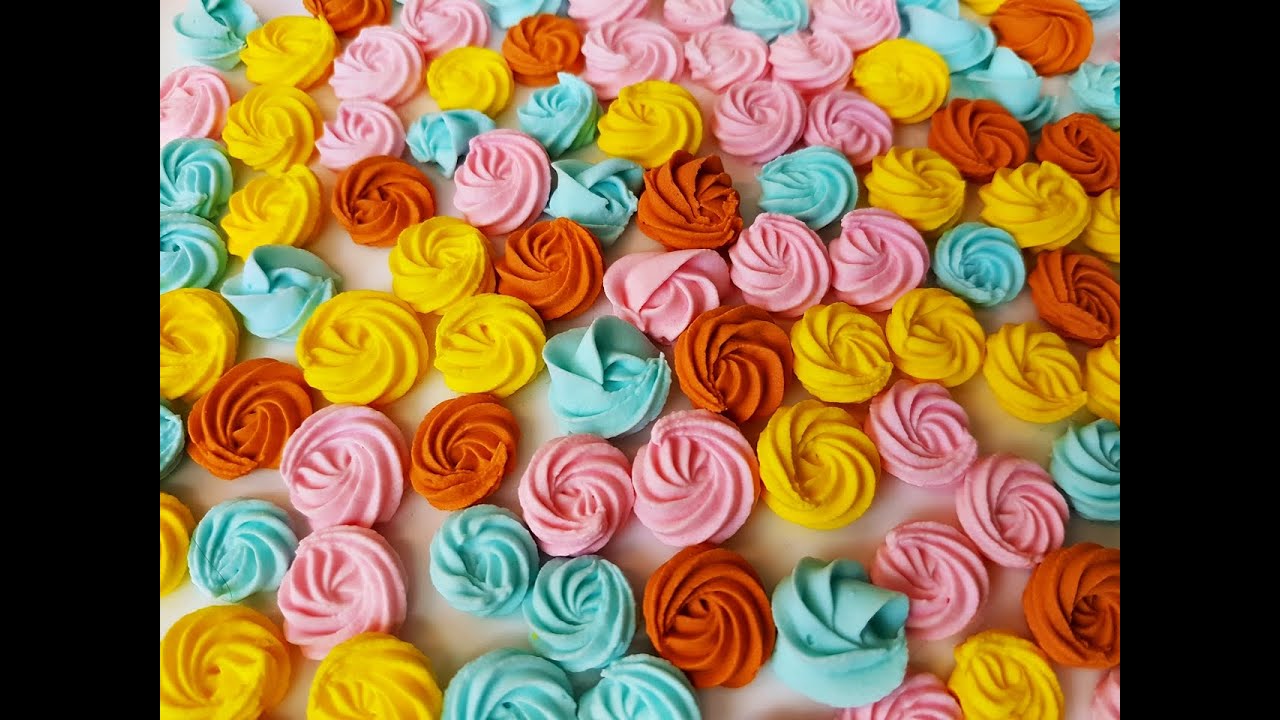 Rosetones de glasa 😍icing rosettes