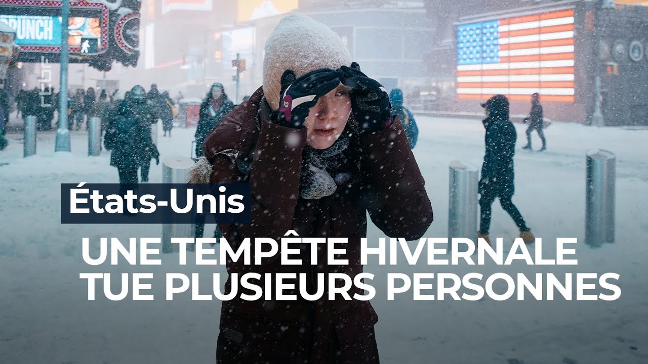 Une tempête hivernale majeure déferle sur les Etats-Unis - RTBF Info