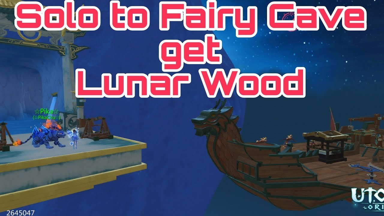Utopia Origin | Solo Kunpeng to Fairy Cave get Lunar Wood 💞💞💞