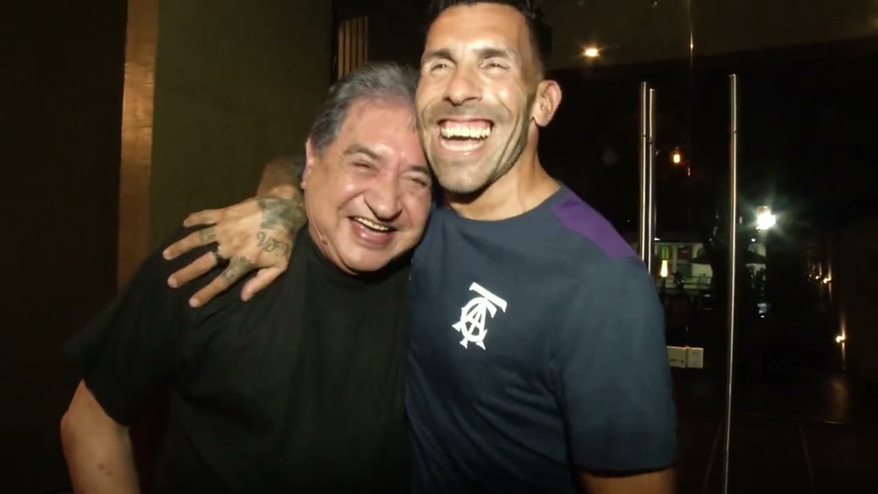 Carlitos Tévez tiene su chacarera de la mano de Alito Toledo